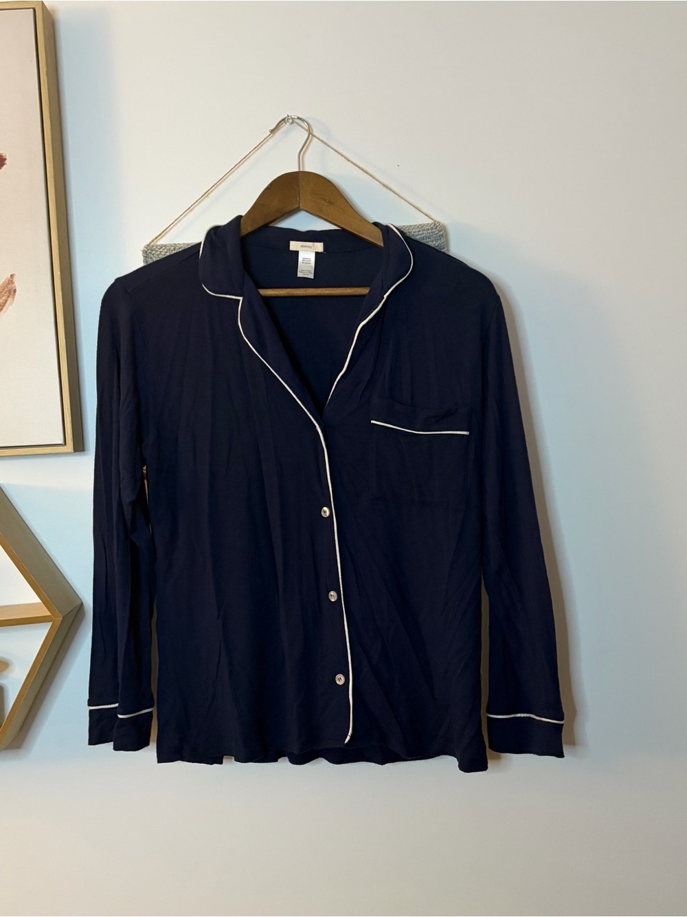 Eberjey Navy Blue Pajamas XS
